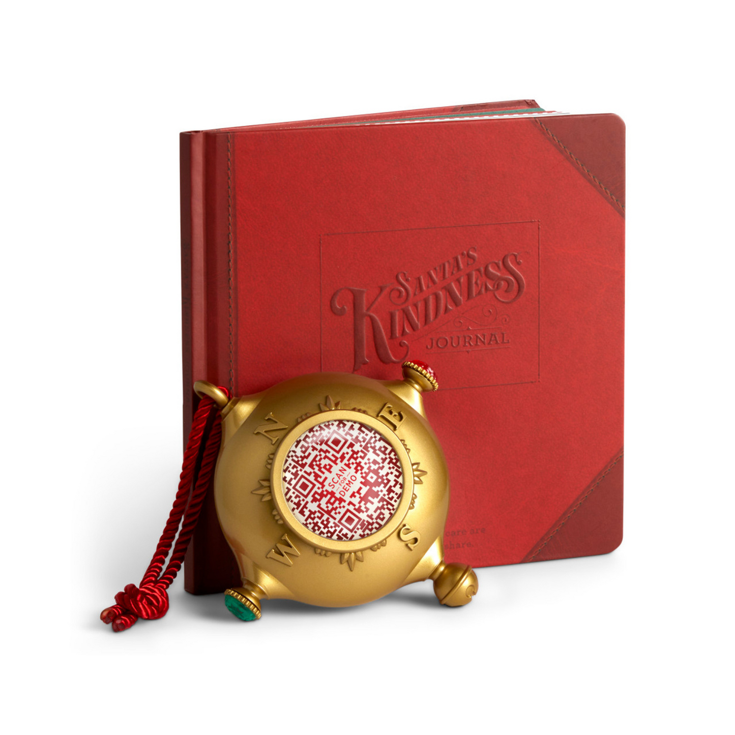 Santa's Kindness Ornament Gift Set